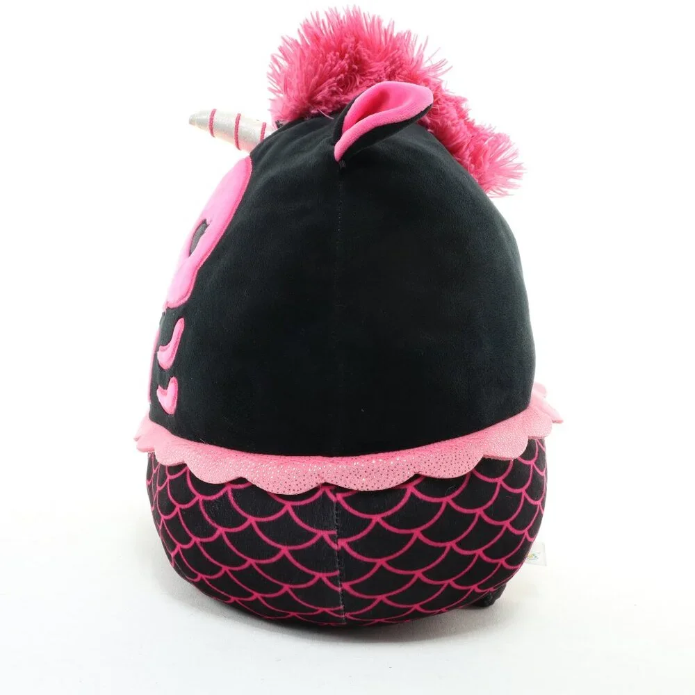 Squishmallows Kellytoy Plush Geli Halloween Skeleton Unicorn Mermaid 12 inch - Picture 3 of 8